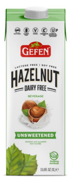 Gefen Unsweetened Hazelnut Milk 33.8 oz