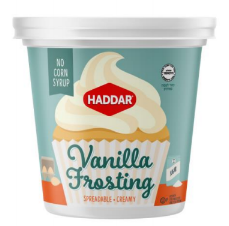 Haddar Vanilla Frosting 10 oz