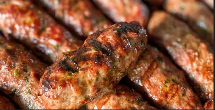 Grilled Spicy Sausages - Passover Entrées