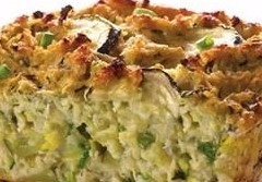 Homemade Zucchini Kugel Serve 6 to 8 People