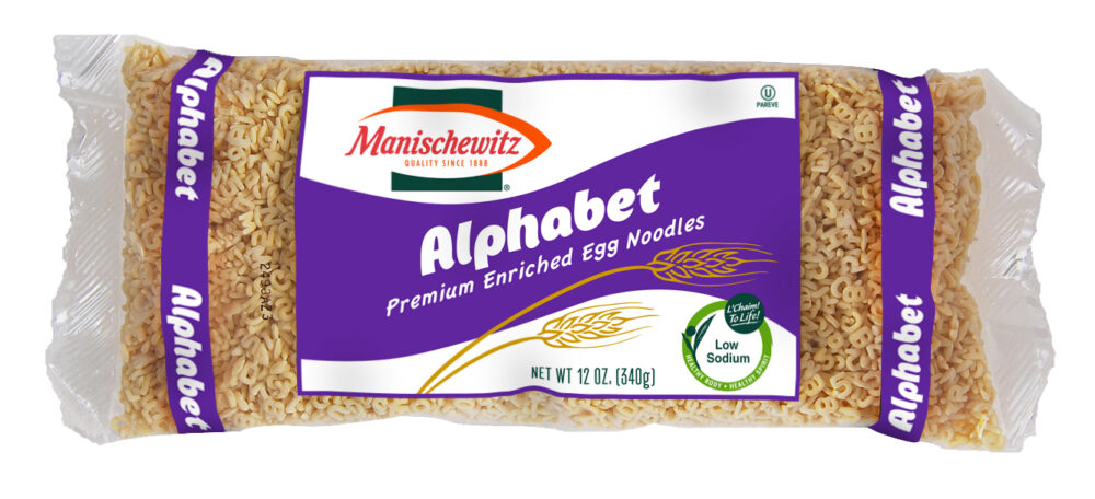Manischewitz Alphabet Egg Noodles 12 oz