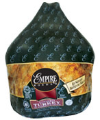 Empire Kosher Frozen Cooked BBQ Turkey - aprx.13 - 15lbs