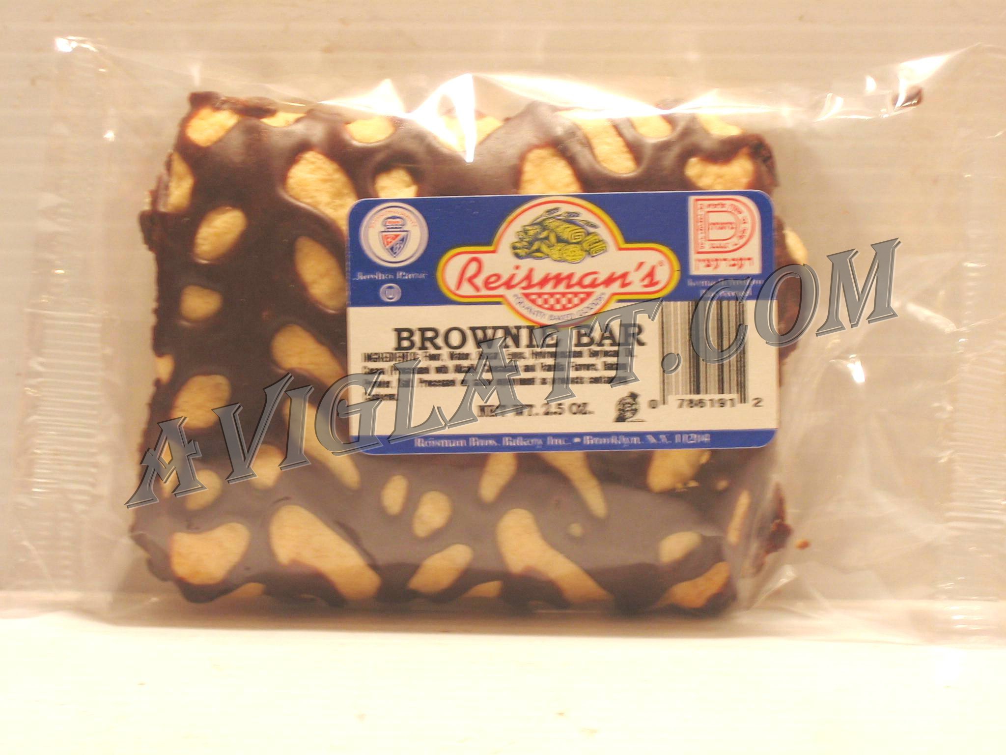 REISMAN'S BROWNIE BAR 2.5 OZ