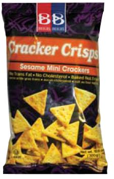 B&B Cracker Crisp Sesame Mini Crackers 10.6 oz