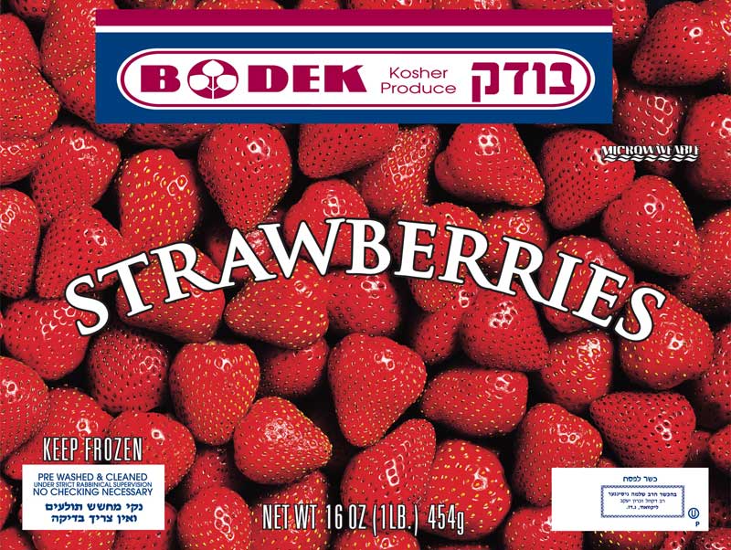 Bodek Strawberries 12 oz
