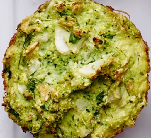 Homemade Broccoli & Cauliflower Kugel Serve 6 to 8 People
