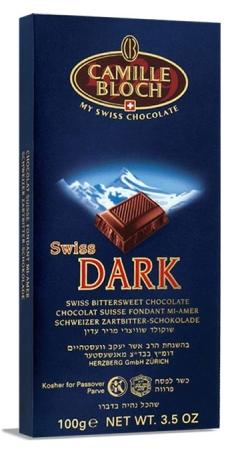 Camille Bloch Swiss Dark Bittersweet Chocolate 3.5 oz