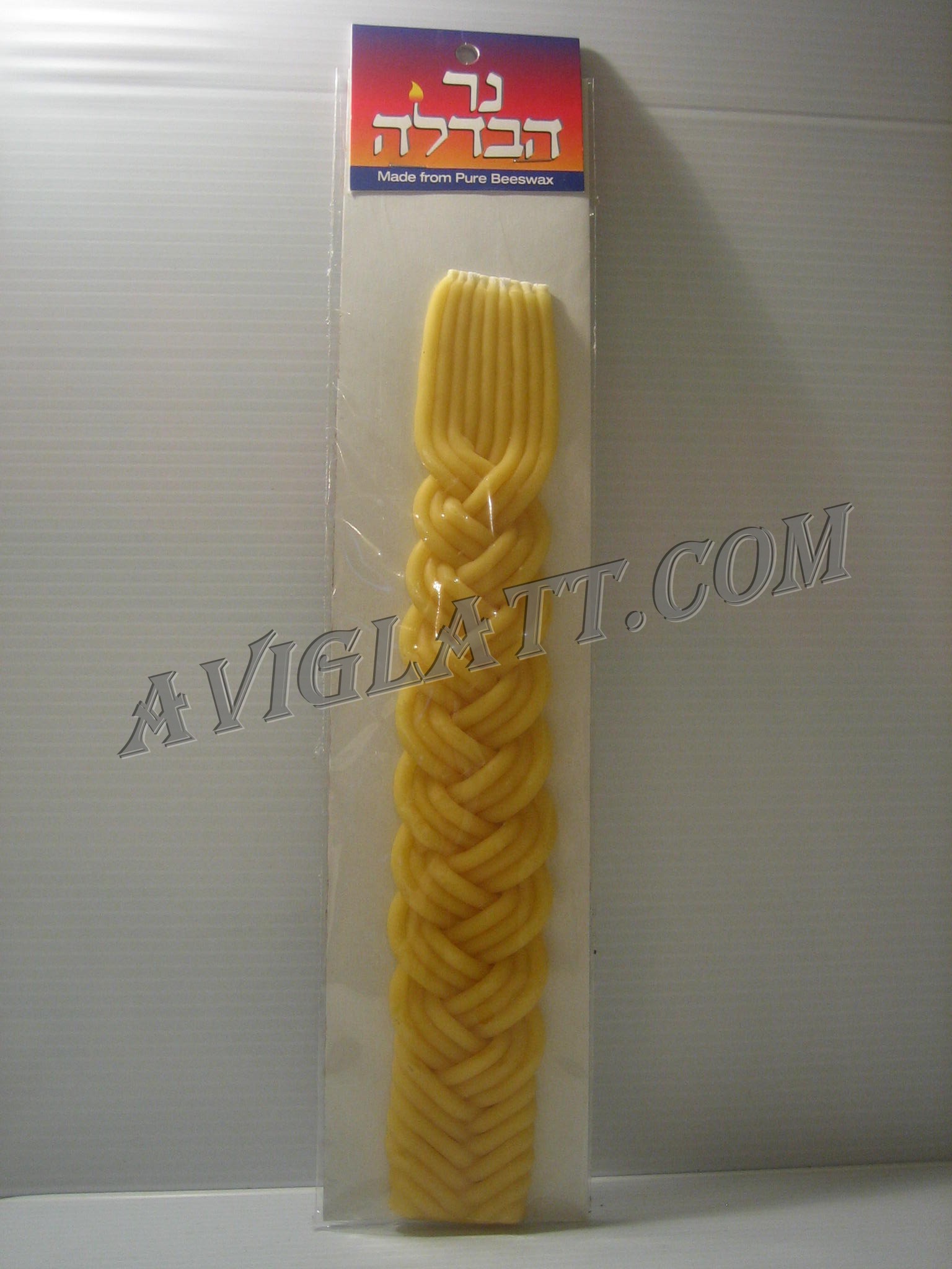 Yellow Braided Havdolah Candle