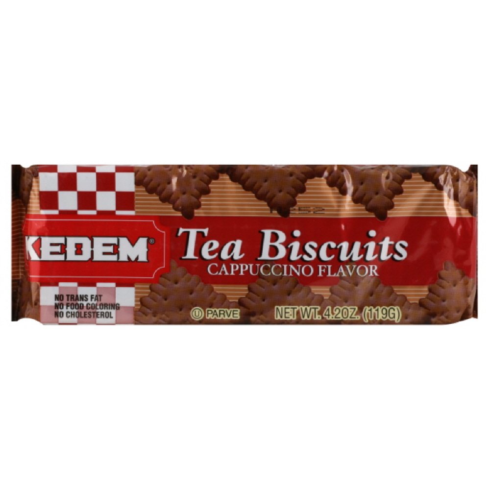 Kedem Tea Biscuits Cappuccino Flavor 4.2 oz