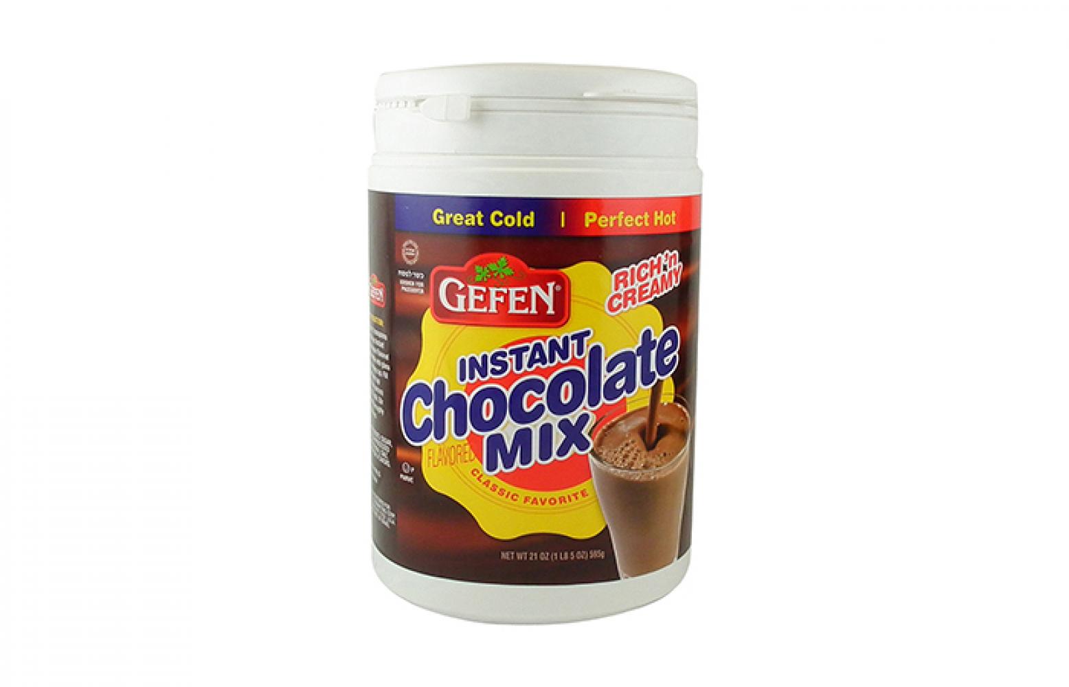 Gefen Instant Chocolate Flavored mix 21 oz