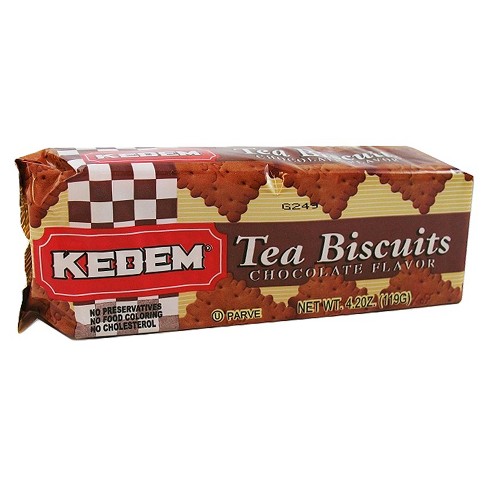 Kedem Tea Biscuits Chocolate Flavor 4.2 oz