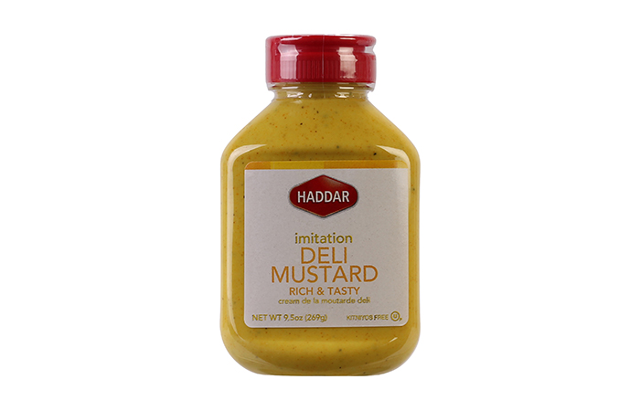 Haddar imitation deli mustard 9.5oz