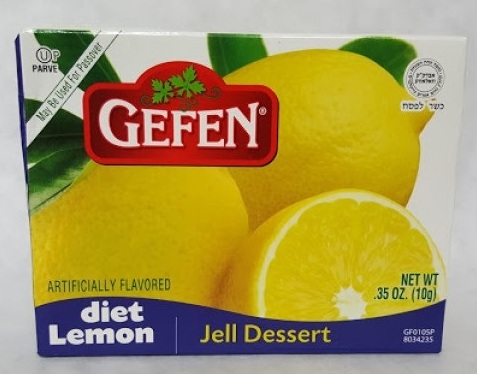 Gefen Diet Lemon Jell Dessert .35 oz