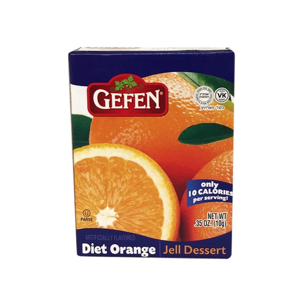 Gefen Diet Orange Jell Dessert .35 oz