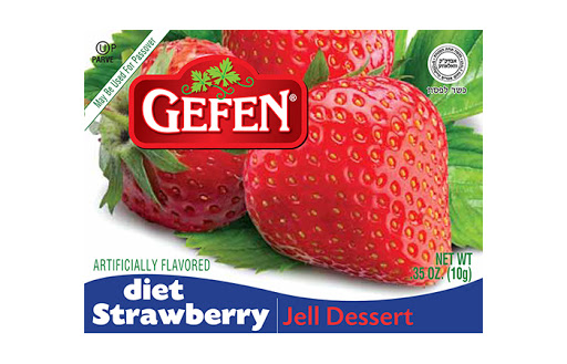 Gefen Diet Strawberry Jell Dessert .35 oz