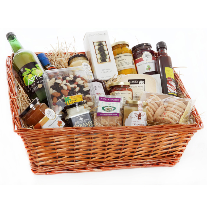 Jams & Nuts Gift Basket