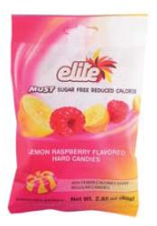 Elite Must Sugar Free Lemon and Raspberry Flavored Candy 2.82 oz