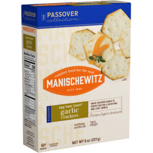 Manischewitz Passover Garlic Tam Tam Crackers 8 oz