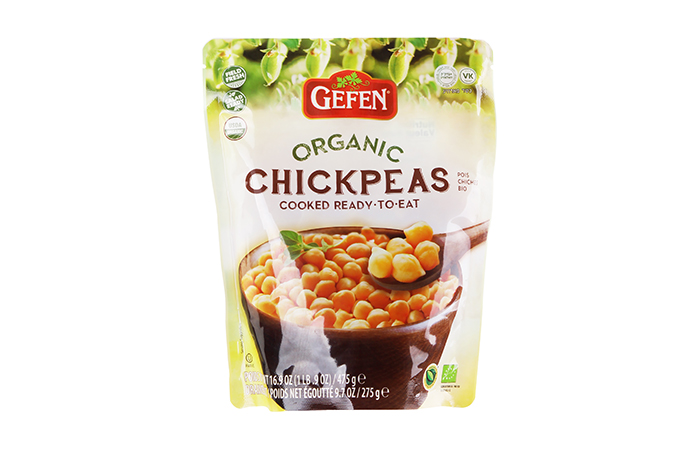 Gefen Organic Chickpeas Cooked Ready to Eat 16.9 oz