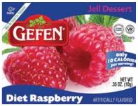 Gefen Diet Raspberry Jell Dessert 0.35 oz