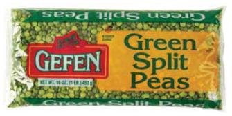 Gefen Green Split Peas 16 oz