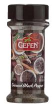 Gefen Ground Black Pepper 3 oz