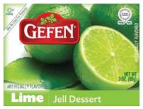 Gefen Lime Jell Dessert 3 oz