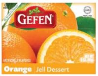 Gefen Orange Jell Dessert 3 oz