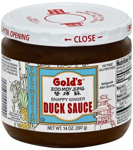 Gold's Snappy Ginger Duck Sauce 13 oz