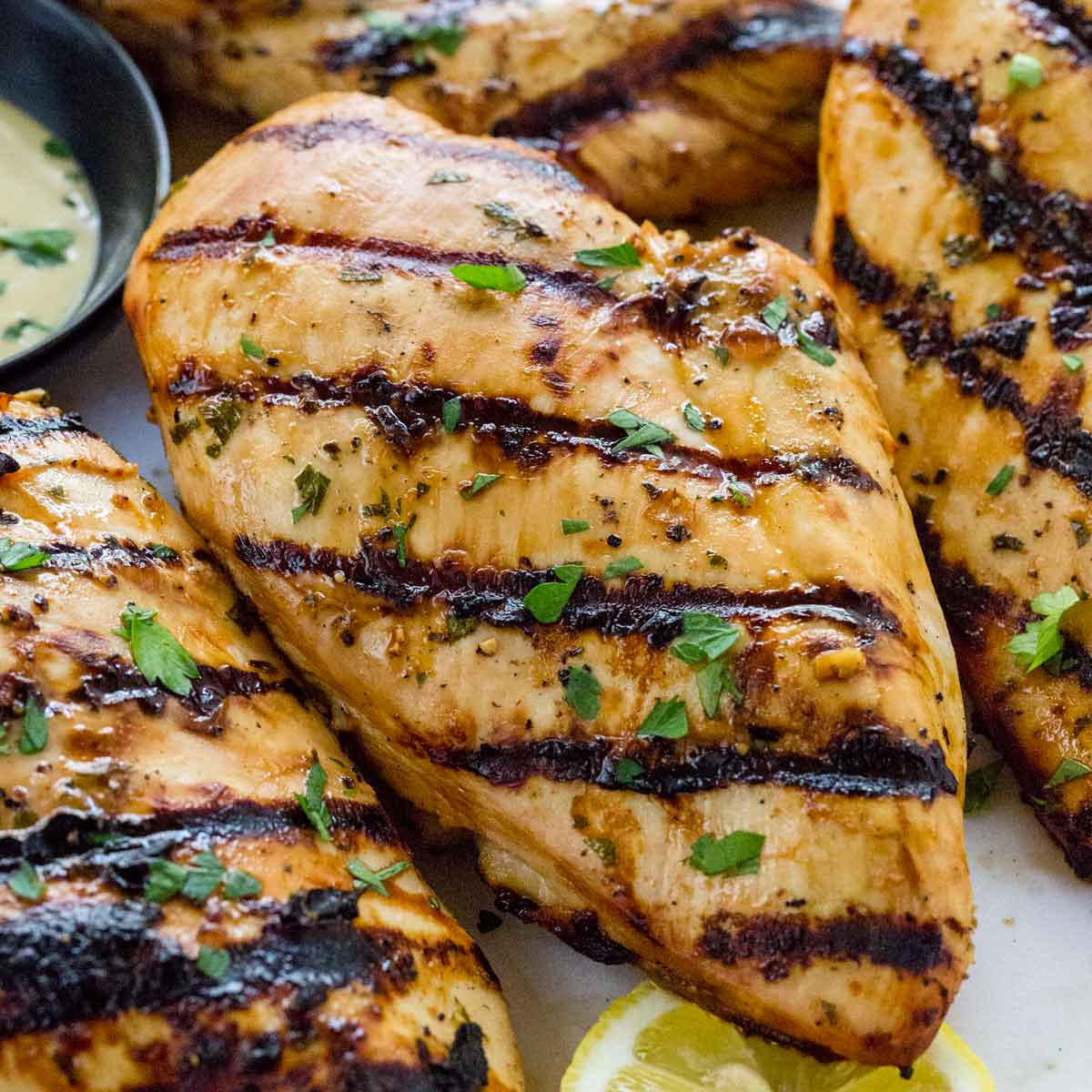 Grilled Chicken Cutlet with one Free Side Dish