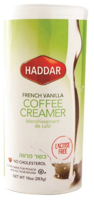 Haddar Non Dairy Coffee Creamer French Vanilla 10 oz