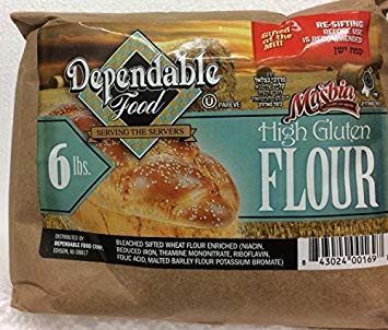 Dependable Food High Gluten Flour 6 lb