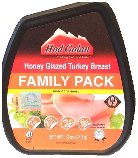 Hod Golan Honey Glazed Turkey Breast Family Pack 12 oz