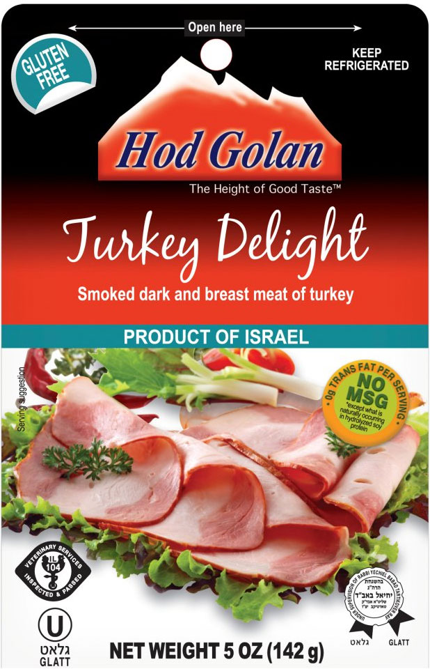 Hod Golan Sliced Turkey Delight 5 oz