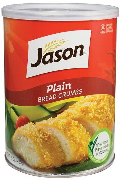 Jason Plain Bread Crumbs 15 oz