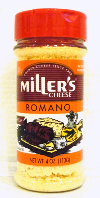 Miller's Romano Cheese Shaker 4 oz