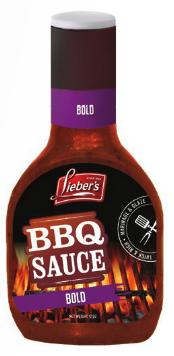 Lieber's BBQ Sauce Bold Recipe 18 oz