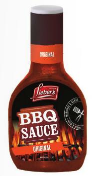 Lieber';s BBQ Sauce Original 18 oz