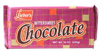 Lieber's Bittersweet Chocolate 14 oz