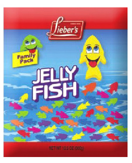 Lieber's Family Pack Jelly Fish 12 Pack 25 gr.