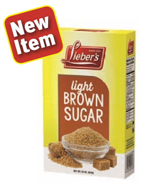 Lieber's Light Brown Sugar 16 oz
