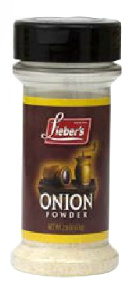 Lieber's Onion Powder 2.6 oz
