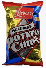 Lieber's Original Potato Chips 5 oz