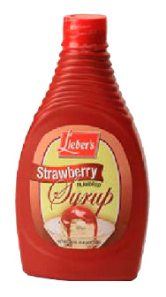 Lieber's Strawberry Syrup 24 oz