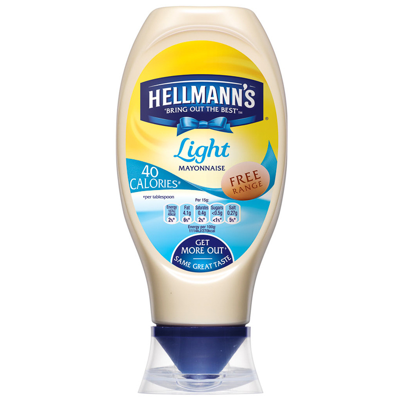 Hellmann's Light Mayonnaise Squeeze 20oz