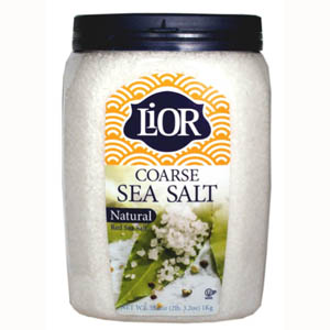 Lior coarse kitchen salt (Jar) 35.2 oz