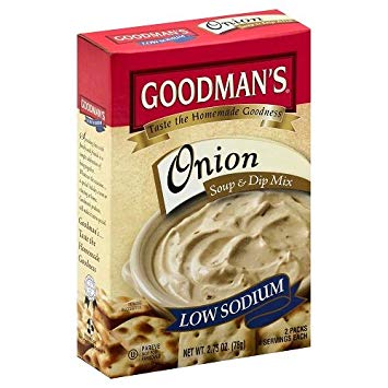 Goodman's Onion Soup & Dip- Low Sodium 2.75 oz