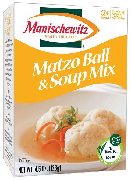 Manischewitz Matzo Ball & Soup Mix 4.5 oz