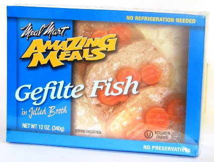 Meal Mart Amazing Meals Gefilte Fish in Jelled Broth 12 oz