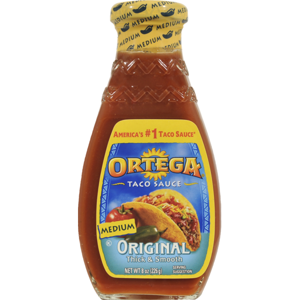 Ortega Medium Original Taco Sauce 8 oz